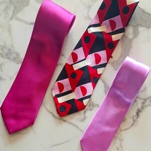 GEOFFREY BEAN( American)/ HARBOROW'S (British)Pink Multi/PINK PEARL-(Lot X 3)